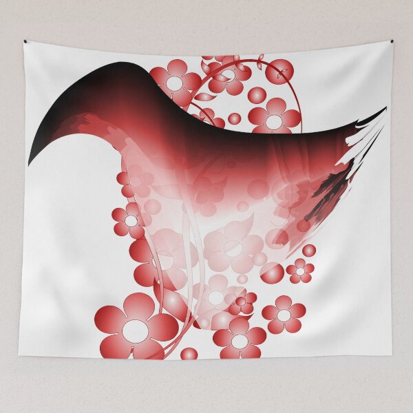 Item preview, Red Fantasy Bird designed and sold by Robert Elfferich.