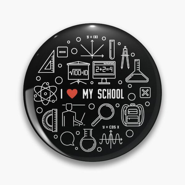 Item preview, I Love My School - for Teachers and Students  designed and sold by venomousvector.