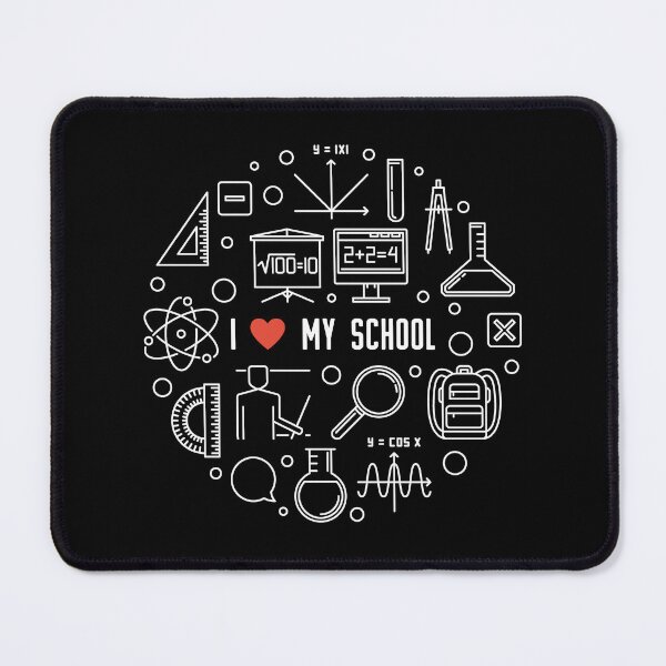 Item preview, I Love My School - for Teachers and Students  designed and sold by venomousvector.