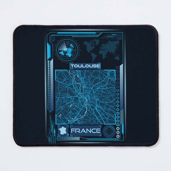 Item preview, TOULOUSE MAP FRANCE designed and sold by hatimelhag.