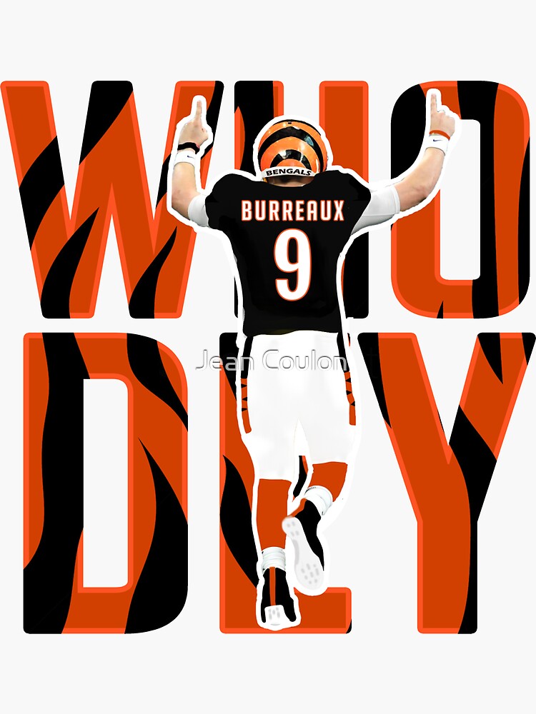 Who Dey SVG, Who Dey Joe Burrow SVG, Joe Burrow