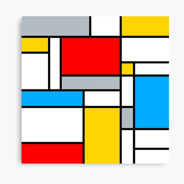 Item preview, Mondrian Composition designed and sold by gologodesigns.