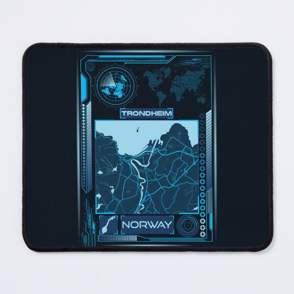 Item preview, TRONDHEIM MAP NORWAY designed and sold by hatimelhag.