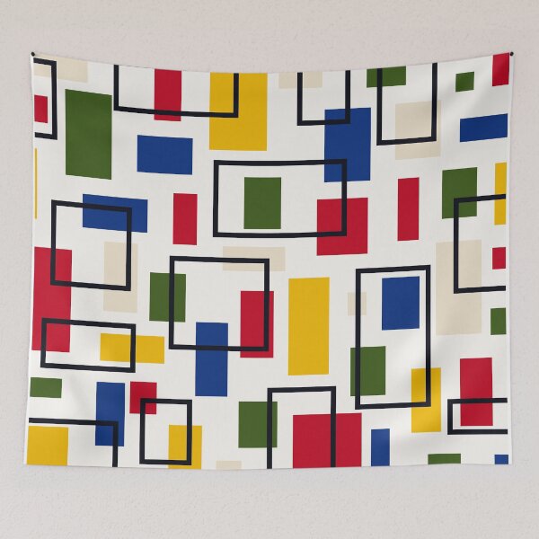 Item preview, Mondrian Style designed and sold by Go Logo Designs.