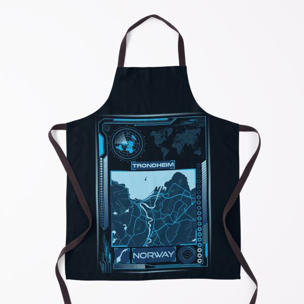 Item preview, TRONDHEIM MAP NORWAY designed and sold by hatimelhag.