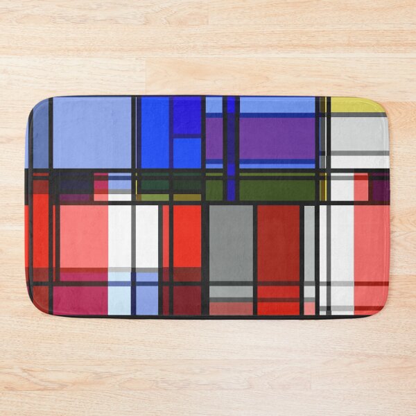 Item preview, Mondrian Tartan designed and sold by Go Logo Designs.