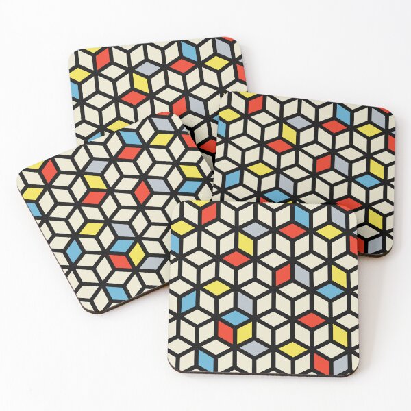 Item preview, Mondrian Cubes designed and sold by Go Logo Designs.