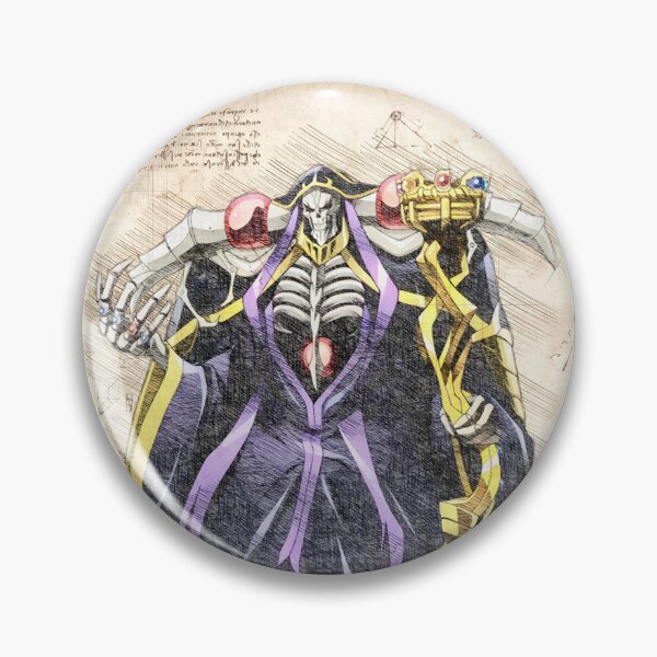Item preview, Overlord Anime - オーバーロード - Ainz -  vintage artwork designed and sold by DisperateArt.