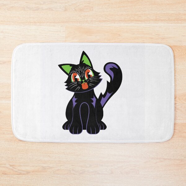 Item preview, Happy Black Kitten designed and sold by WiiWake.