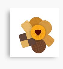 Biscuits Canvas Print