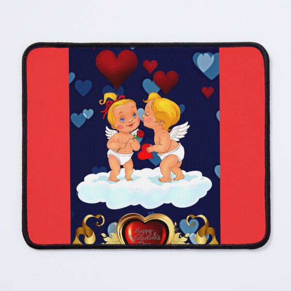 Item preview, angel, friends, heart, kiss, love, valentines day designed and sold by GoodsNice.
