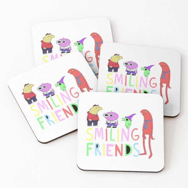 Item preview, smiling friends    designed and sold by FondueJr.