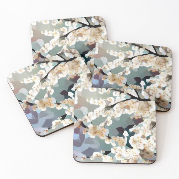 Item preview, White Plum Blossoms designed and sold by Susan Maxwell Schmidt.