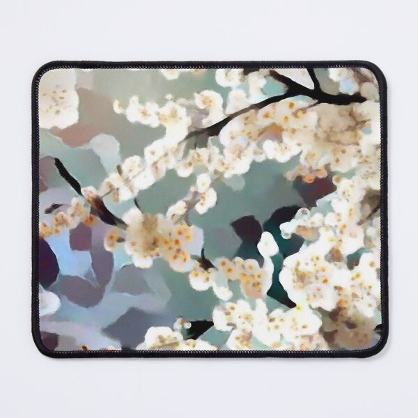Item preview, White Plum Blossoms designed and sold by Susan Maxwell Schmidt.