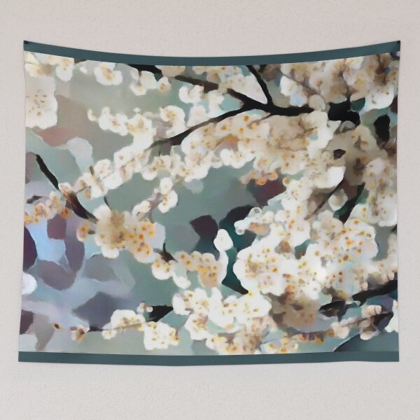 Item preview, White Plum Blossoms designed and sold by Susan Maxwell Schmidt.