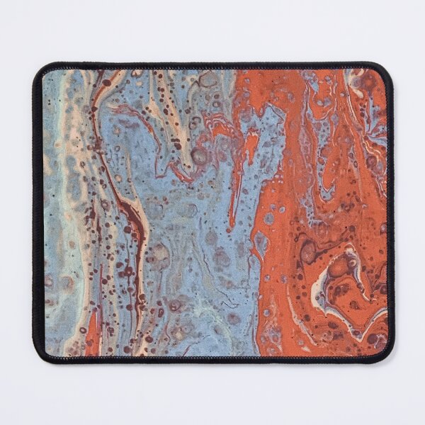 Item preview, Blue and Brown Abstract Painting designed and sold by DN Shop ★★★★★.