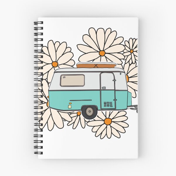 Item preview, Caravan and daisies designed and sold by Jennifer  Gibson.