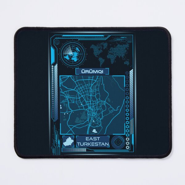 Item preview, URUMQI MAP EAST TURKESTAN designed and sold by hatimelhag.