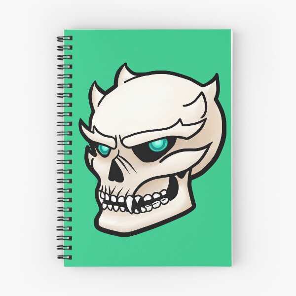 Item preview, Maldraxxus Necrolord Skeleton Skull designed and sold by gnomeskillet.