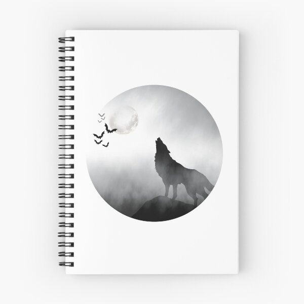 Item preview, Wolf Howling at Moon design designed and sold by HomeRoad.