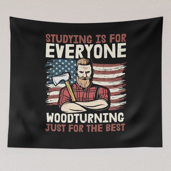 Item preview, Studying For Everyone Woodturning vintage and retro designed and sold by َART LOVERS ★★★★★.