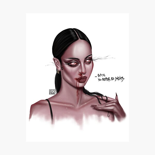 Item preview, Drawing You better be joking designed and sold by agusdrawing.