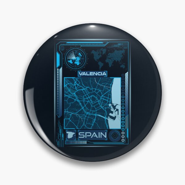 Item preview, VALENCIA MAP SPAIN designed and sold by hatimelhag.