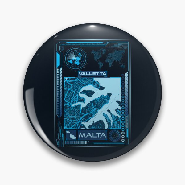 Item preview, VALLETTA MAP MALTA designed and sold by hatimelhag.