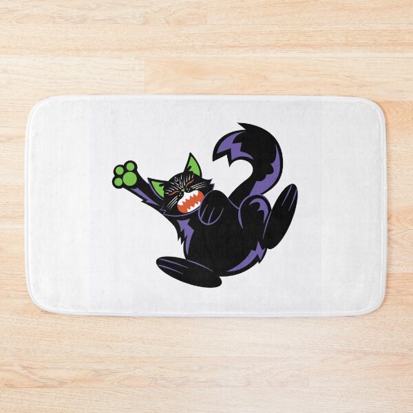 Item preview, Black cat stretching designed and sold by WiiWake.