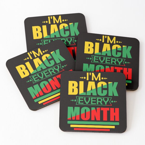 Item preview, I'm Black Every Month designed and sold by Yahzhani.