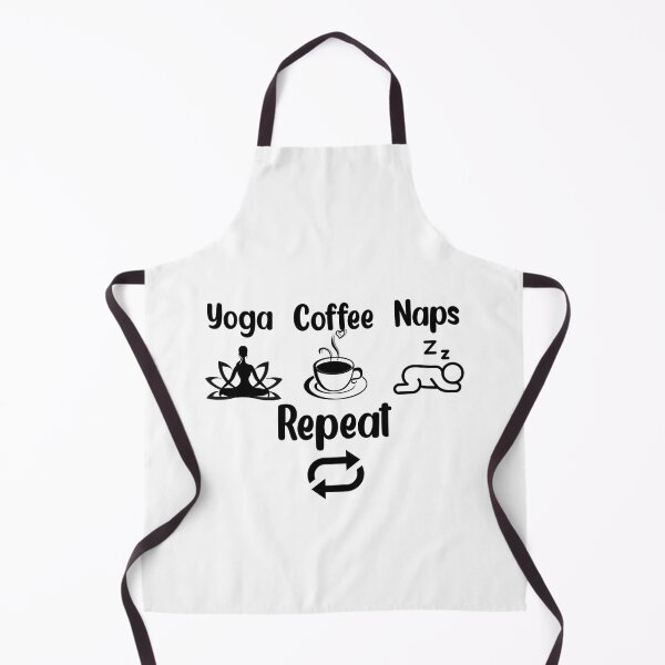 Item preview, Yoga Coffee Naps Repeat designed and sold by Mr Wolf.