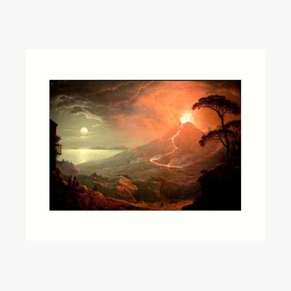 Item preview, The Eruption of Vesuvius (1825) - Sebastian Pether designed and sold by SALON DES ARTS.