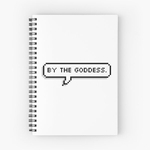Item preview, By the goddess - Liara Mass Effect Quote designed and sold by wordsonwords.