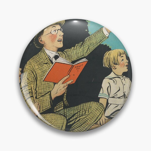 Item preview, "Back to Nature - Books" - Magnus Norstad Vintage Illustration | American vintage posters designed and sold by POSTERAMALA.