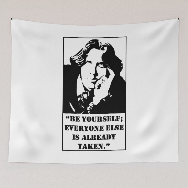 Item preview, Oscar Wilde Quotes designed and sold by Mruud.