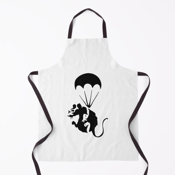 Item preview, Banksy Parachuting Rat Essential T-Shirt designed and sold by LEONAGIUS.