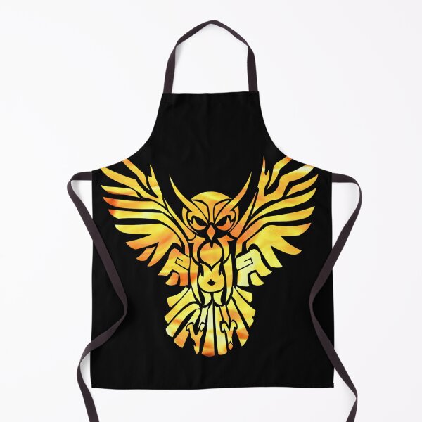 Item preview, Fiery Golden Tribal Owl designed and sold by MiarCo.