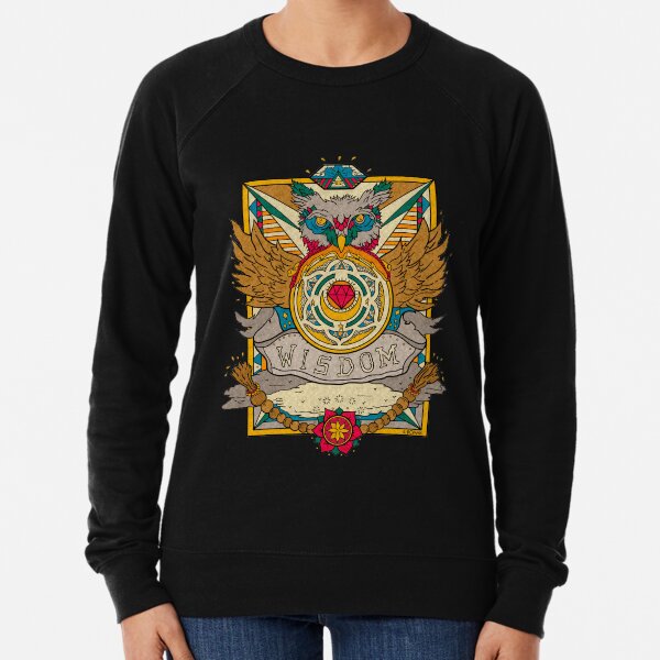 Sacred Geometry for your daily life Lightweight Sweatshirt