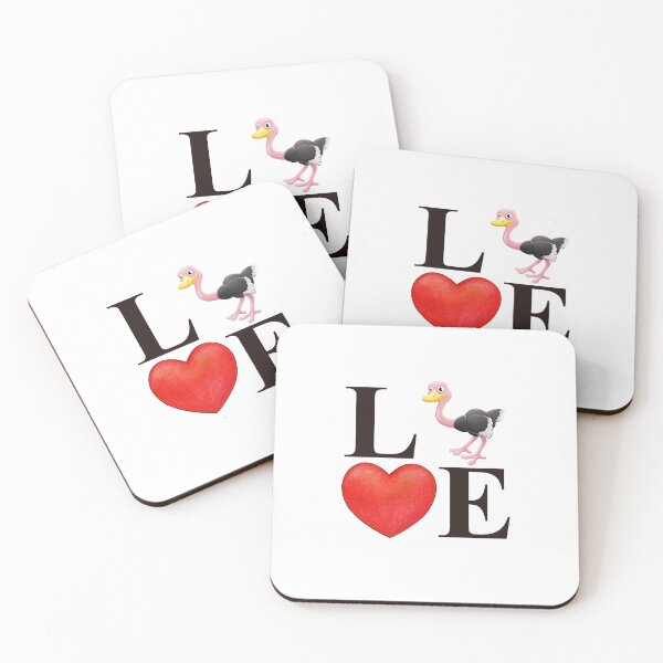 Item preview, Emu Bird Love - Emu Lovers | I Love Emu designed and sold by Delandor.