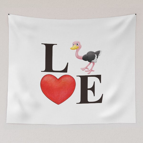 Item preview, Emu Bird Love - Emu Lovers | I Love Emu designed and sold by Delandor.