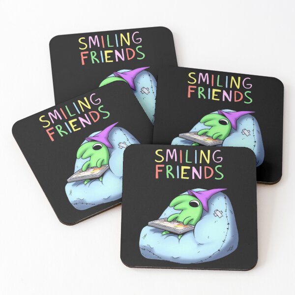 Item preview, Smiling friends - Gleb Poster   designed and sold by FondueJr.