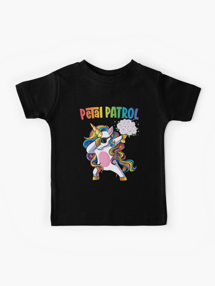 Kids Petal Patrol Wedding T-Shirt Kids Petal Patrol Wedding T-Shirt
