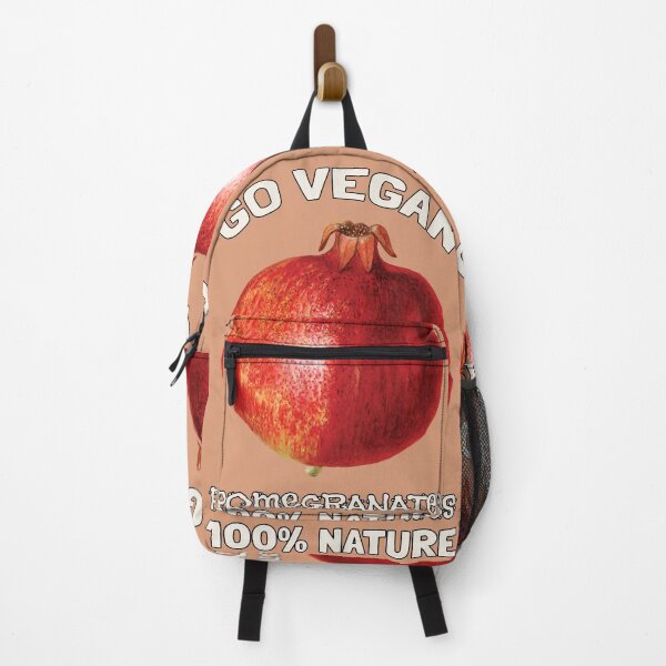 Item preview, Go Vegan Pomegranates designed and sold by KewaleeTee.