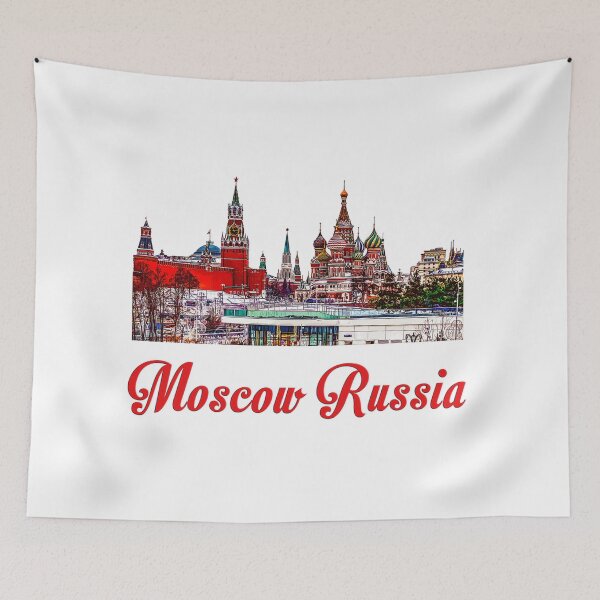 Item preview, Spassky Tower, Intercession Cathedral and Moscow Kremlin, Russia. designed and sold by Newlander90.
