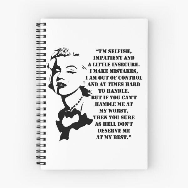 Item preview, Marilyn Quote designed and sold by Mruud.