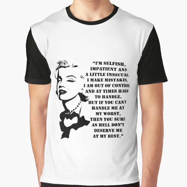 Item preview, Marilyn Quote designed and sold by Mruud.