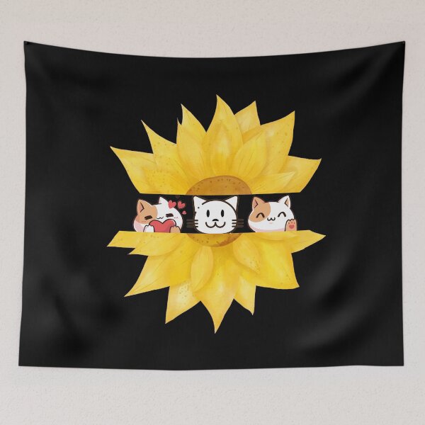 Item preview, you are my sunshine cat sunflower designed and sold by thobealtaf.