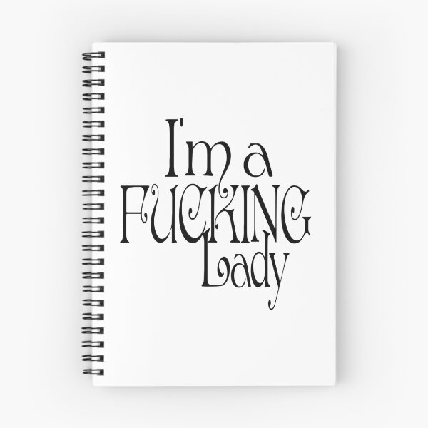 Item preview, I'm a Fucking Lady designed and sold by Adidit.