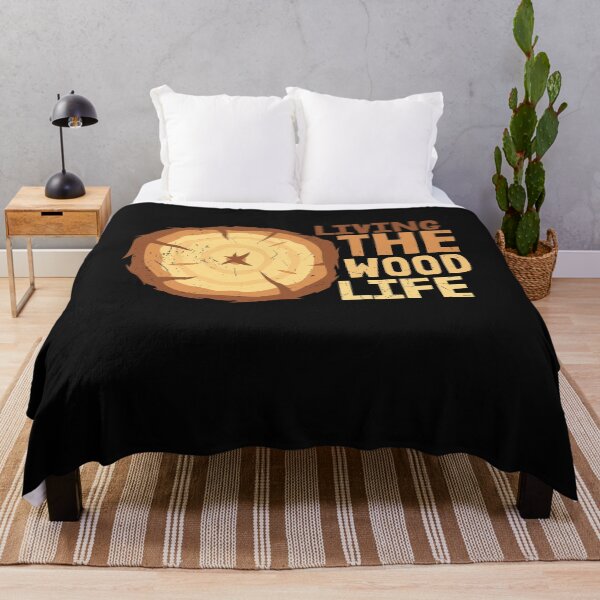 Item preview, Woodworking Living The Wood Life vintage and retro designed and sold by َART LOVERS ★★★★★.