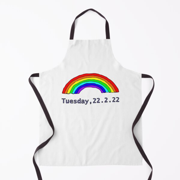 Item preview, Rainbow Tuesday 22 February 2022 is Twosday designed and sold by ellenhenry.